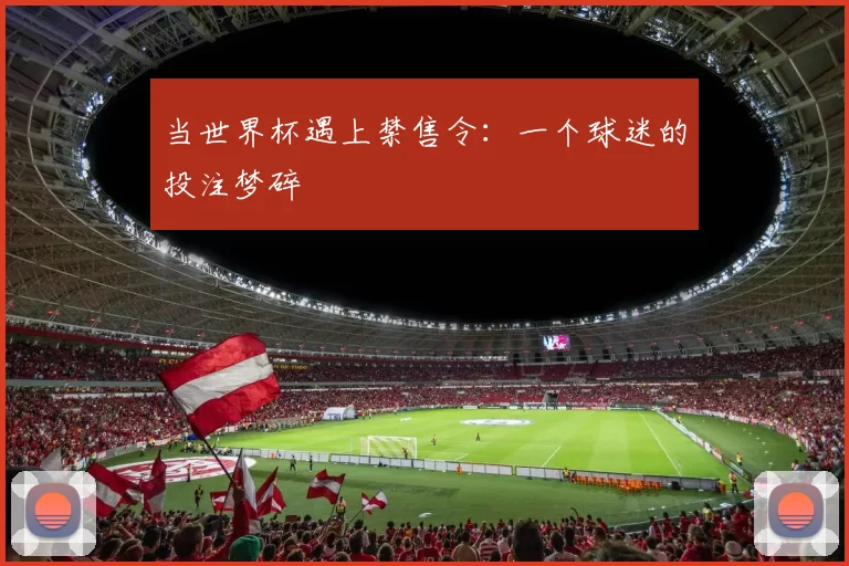 当世界杯遇上禁售令：一个球迷的投注梦碎