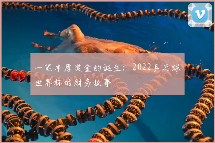 一笔丰厚奖金的诞生：2022乒乓球世界杯的财务故事