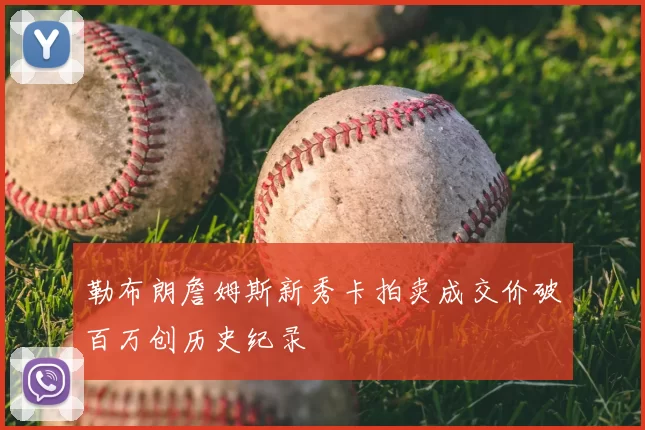 勒布朗詹姆斯新秀卡拍卖成交价破百万创历史纪录